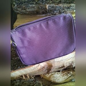 Purple Polka Dot Thirty One Bag